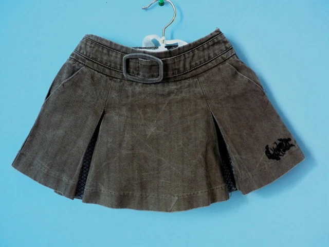 Jupe Plissée Blanche DKNY Pour Fille - Taille 8 Ans - Mini-jupe - Occasion Très Bon état (comme Neuve)