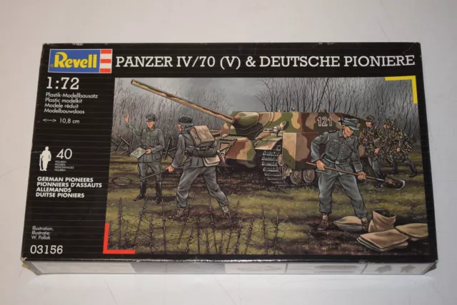 Revell 03156 Panzer IV/70 (V) & Deutsche Pioniere 1:72 NEU mit OVP