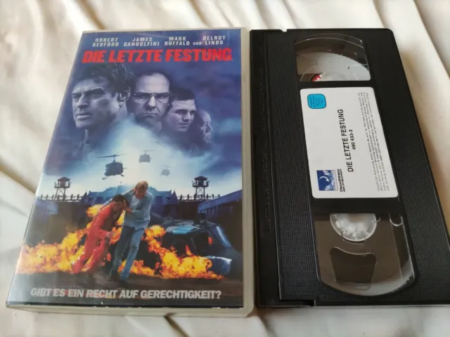 Die letzte Festung - Robert Redford/James Gandolfini.. VHS Wie Neu S38