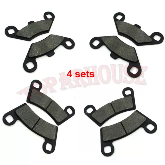 Front Rear Brake Pads For Polaris Razor RZR 800, RZR 800 S & RZR 570