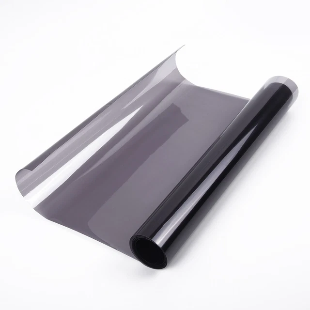 Film Teinte Vitre Voiture ETOPARS - 76cm X 6m - 5% VLT - Fumée - Protection UV Et Confidentialité