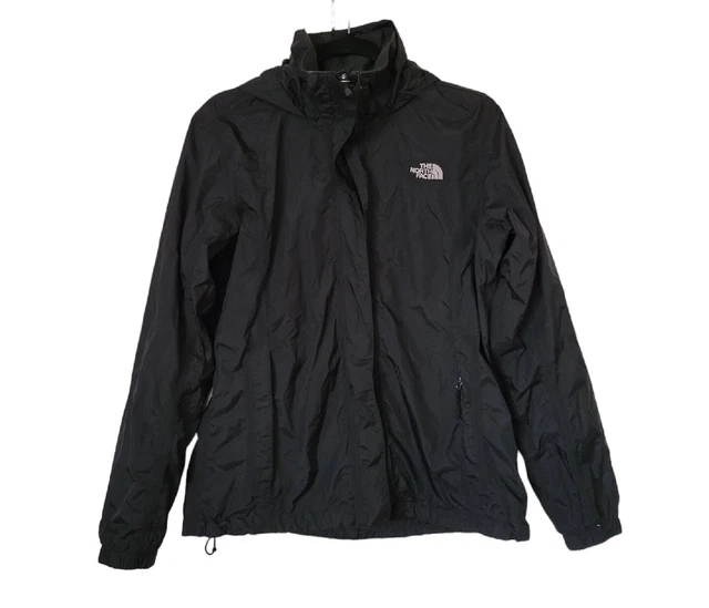 The North Face Women’s Size Large Black Hyvent Hooded Windbreaker Rain Jacket The North Face Women’s Size Large Black Hyvent Hooded Windbreaker Rain Jacket