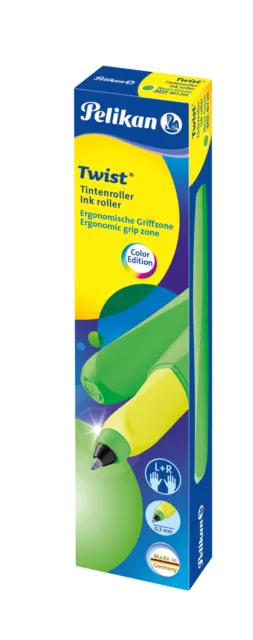 Pelikan Tintenroller Twist R457 Neon Grün (2020) | Pelikan Twist R457 | 807265