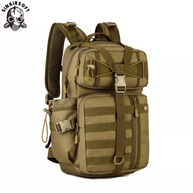 30L Military Backpack Tactical Camping Hiking Molle Travel Rucksack Trek Bag AU