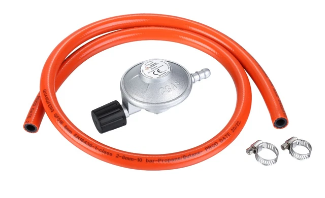 Propane Regulator, Ball Valve, Quick Connect, Hose and Air Mixer – All Backyard Fun