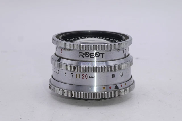 CARL ZEISS JENA Biotar 4cm f/2 Robot Lens £199.99 - PicClick UK