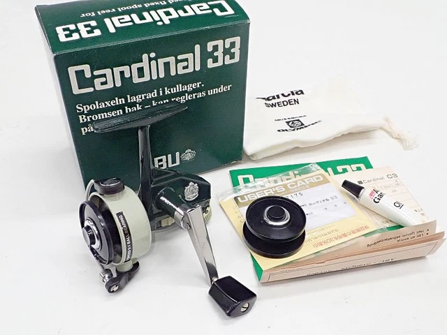 ABU GARCIA CARDINAL 33 Reissue Model with Accessories $486.19