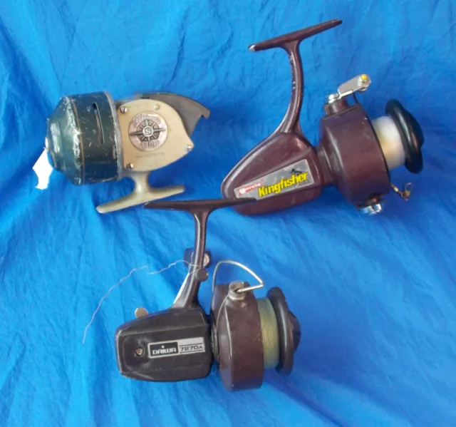 GARCIA DAIWA SHAKESPEARE Spinning & Casting Fishing Reels Lot of 3 Tested  $19.98 - PicClick