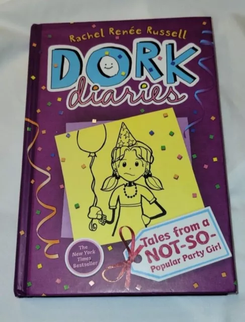 Dork Diaries lot Books 1, 2, 4,& 5 used in good condition