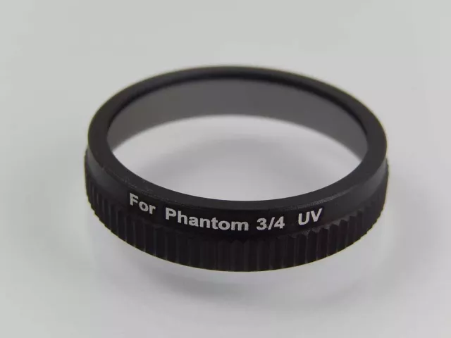 Filtre UV pour DJI Phantom 3 4 caméra de drone - 33 mm noir