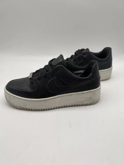 Nike Air Force 1 Sage Low Black White - AR5339-002 Gr. 37,5 Gebraucht !