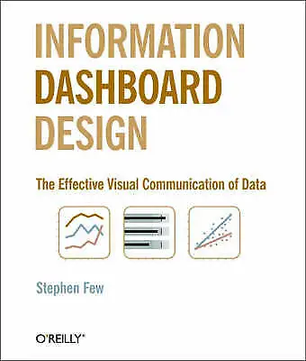Information Dashboard Design by Stephen Few (Paperback, 2006)