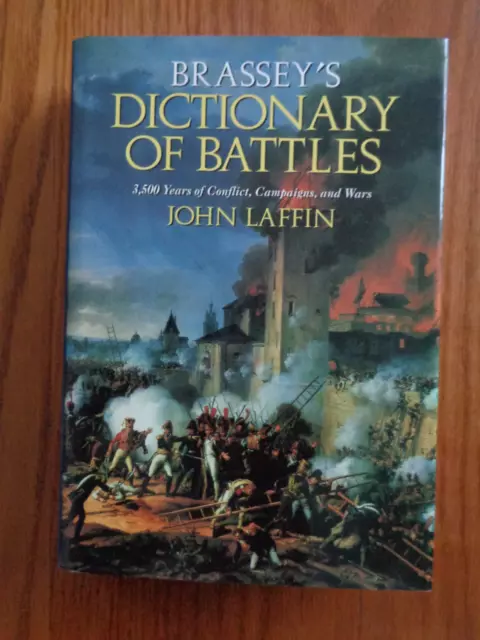 Brassey's Dictionary of Battles by John Laffin 1998 (HC/DJ)