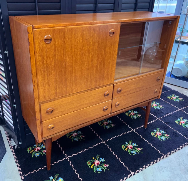 PETIT MEUBLE BUFFET enfilade bureau vintage 50/60 design style danois