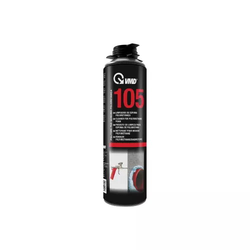 VMD 105 pulitore per schiuma poliuretana 500 ml made in Italy solvente