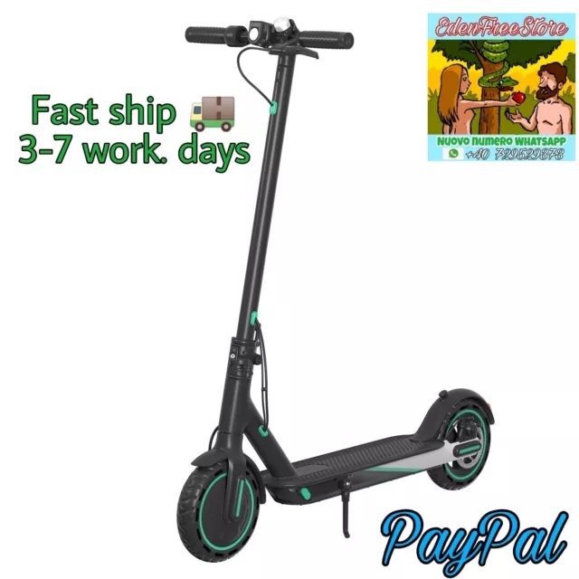 Megawheels Patinete Eléctrico Adulto Plegable Aluminio Scooter