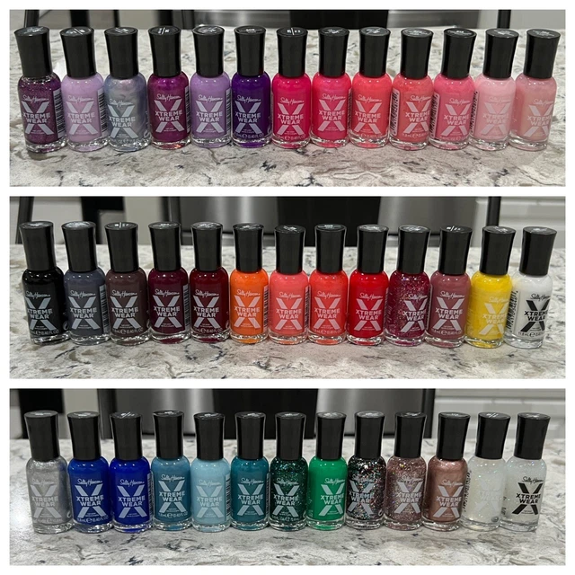 20 Sally Hansen Hard As Nails Xtreme Wear Nail Polish Wholesale Bulk Manicure 20 Sally Hansen Hard As Nails Xtreme Wear Nail Polish Wholesale Bulk Manicure