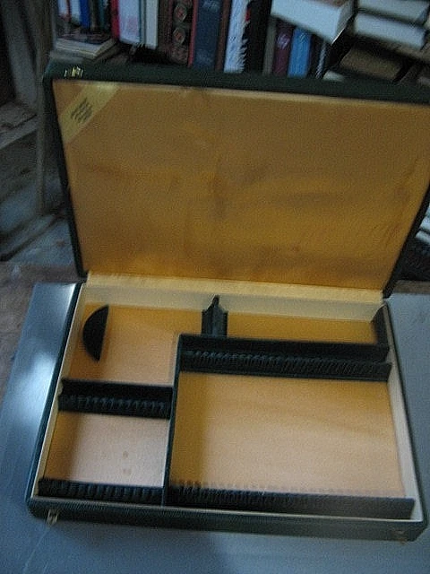 Coffret écrin Ménagère En Chêne Gagneur & Combet - Vide, Pour Argenterie, Lyon