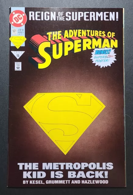 Adventures of Superman #501 (1993) DC Comics Comic Book