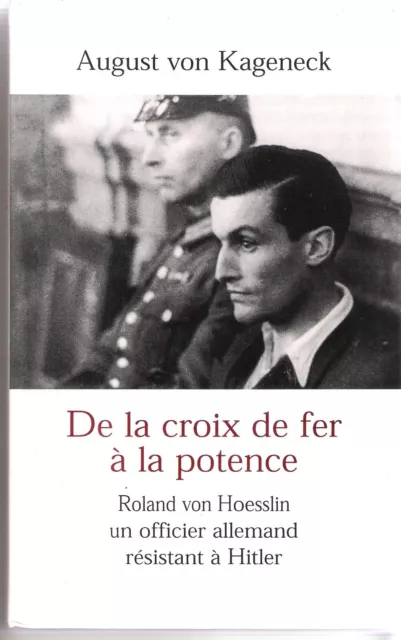 RARE-DE LA CROIX DE FER A LA POTENCE parA.von Kageneck -2ème GUERRE