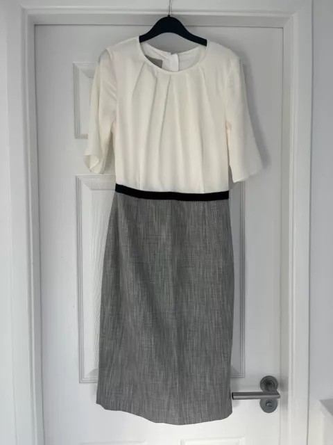 HOBBS WOMENS ADALYN Dress Silver Grey Size UK 8 39.99 PicClick UK