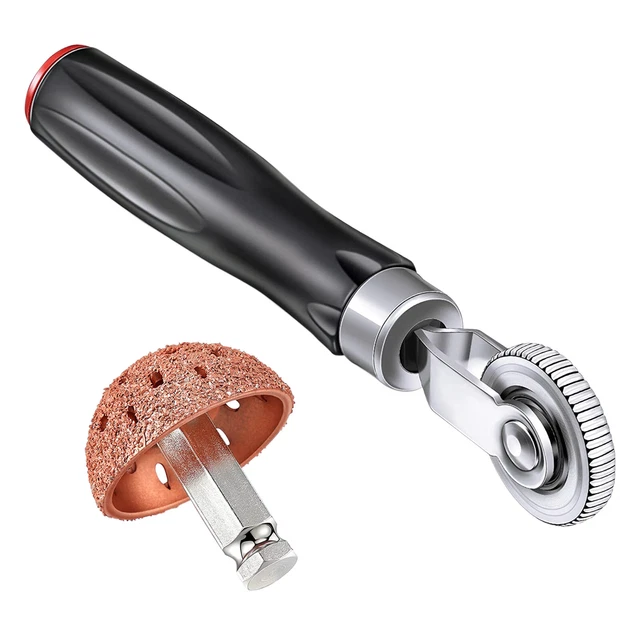 Tire Patch Roller Car Tube Repair Tool Defined Teeth Wheel for Auto Truck Bike