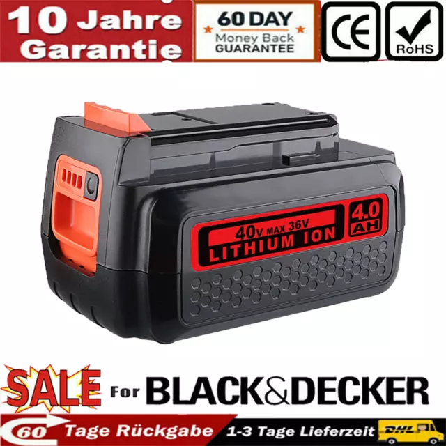 NEU Für Black & Decker 36V 4,0Ah 36 Volt Li-Ion Akku BL20362-XJ LBXR36 LBX2040