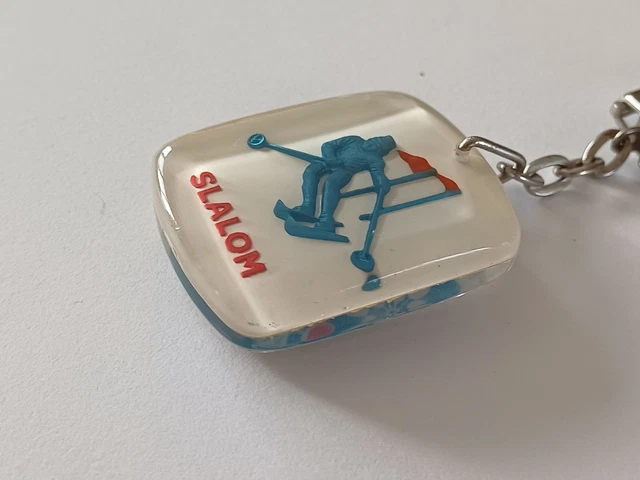Porte-clés Métal JO Grenoble 1968 - Souvenir Jeux Olympiques - Très Bon état