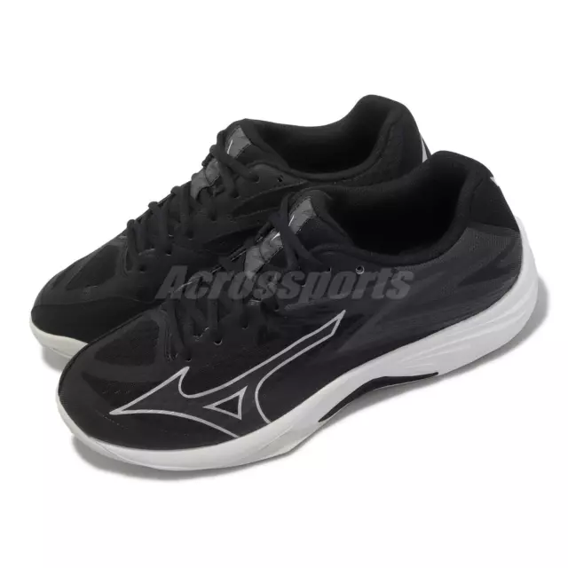 Mizuno Thunder Blade Z Black White Men Volleyball Sports Shoes V1GA2370-52