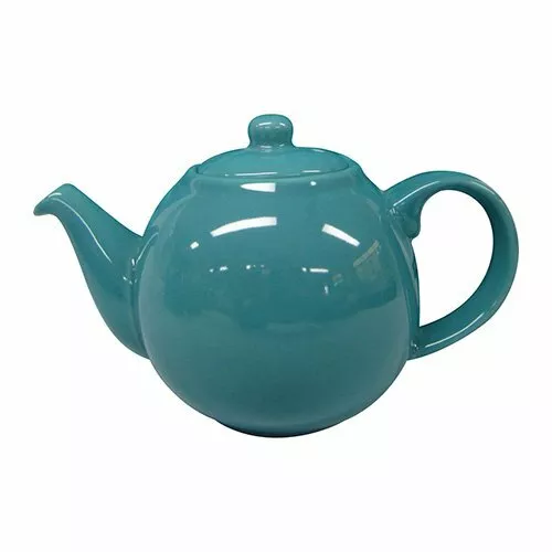 London Pottery UK Globe British Design 6 Cup Teapot 1.5L Turquoise Bora Blue - 1