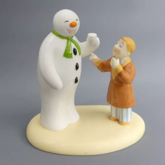 Coalport Snowman Boxed Figure 'Toothy Grin' Limited Edition