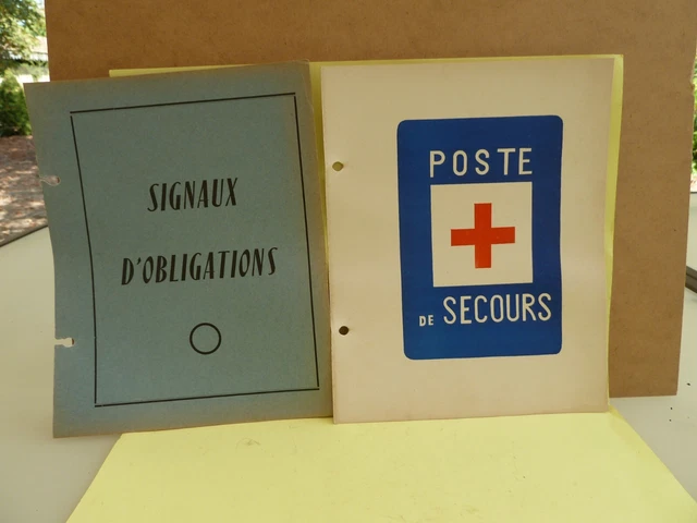 ANCIENNE FICHE SCOLAIRE Du Code De La Route EUR 3,00 - PicClick FR