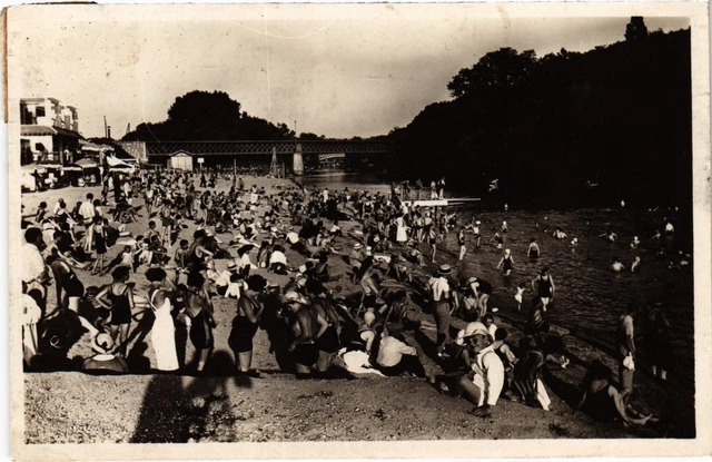 CPA CHAMPIGNY-sur-MARNE La Plage (1351968)