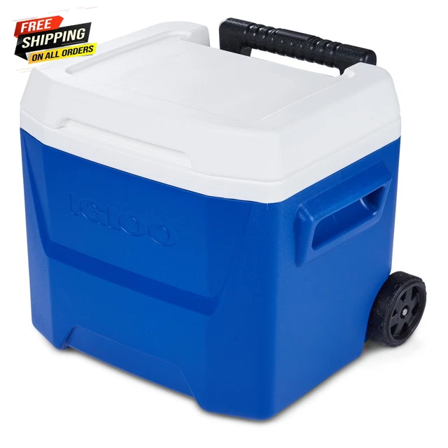 16QUART LAGUNA ROLLER insulation Ice Chest Cooler with Wheels Camping
