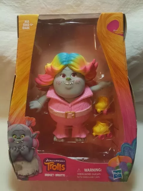 Trolls Bridget Lady Glitter Sparkles 6 Action Figure Toy Dreamworks Hasbro  2016