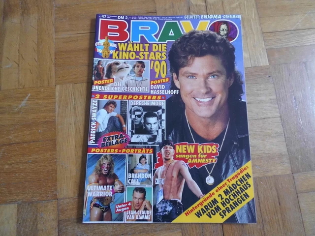 BRAVO Nr.47 15.November 1990 Unendliche Geschichte Depeche Mode Patrick Swayze..