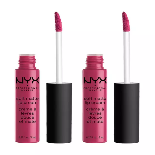 NYX Soft Matte Lip Cream 8ml  - Prague x2