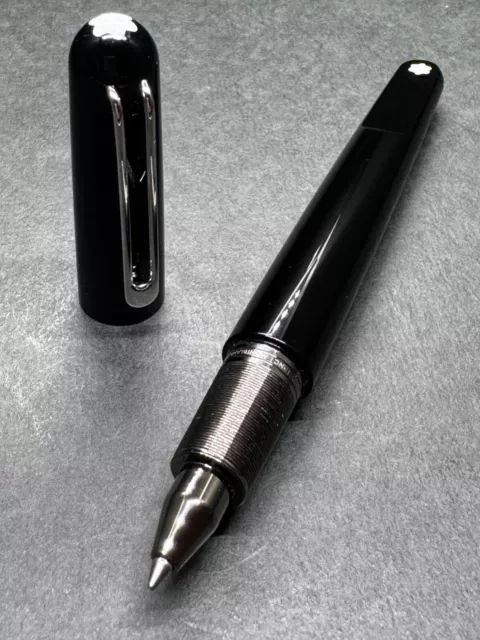 MONTBLANC M BLACK 117148 Design by Marc Newson Magnet Cap System Rollerball Pen 720.00 PicClick