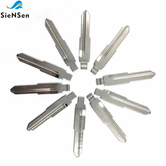 10Pcs/lot Metal Blank Uncut Flip KD/VVDI/JMD Remote Key Blade Type 37#