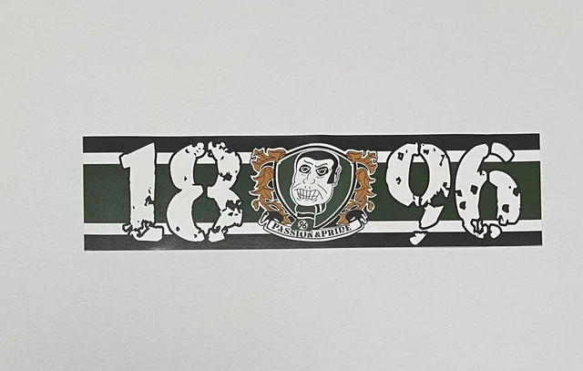 Hannover 96 Schlüsselanhänger Logo Anhänger Kennzeichen Schild Gr 3x12cm Neu 111232953