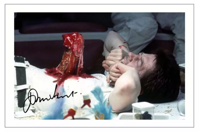 John Hurt Signed Autograph Photo Print Alien