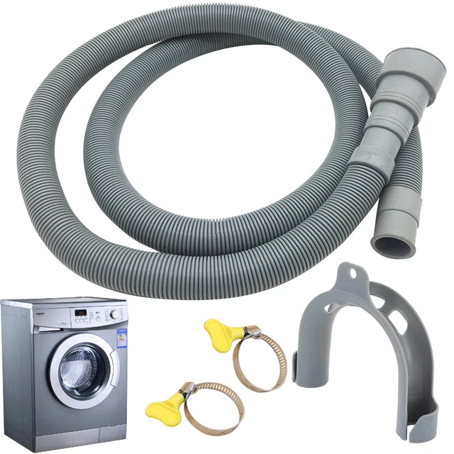 WASHING MACHINE DISHWASHER Drain Hose Extension Pipe Replacement 1.5M