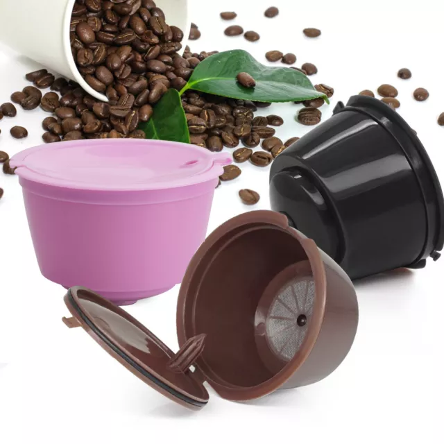 Refillable Coffee Capsule Cup For Dolce Gusto Nescafe Reusable Filter Pods A77B