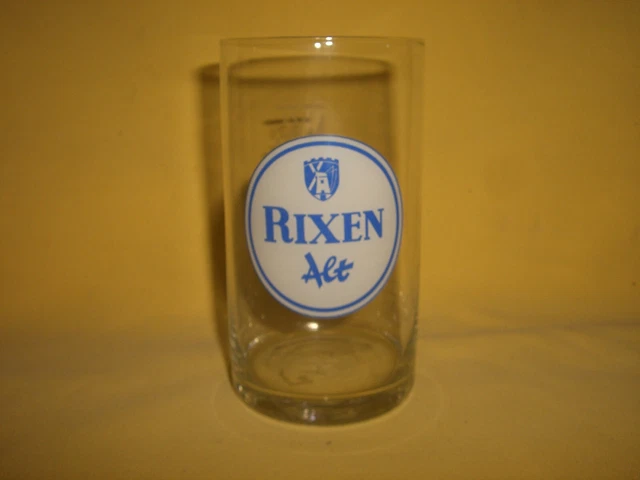 Lasse Rixen BIERGLAS RIXEN ALT * 0,2l * Aus Nachlass EUR 3,99 - PicClick DE