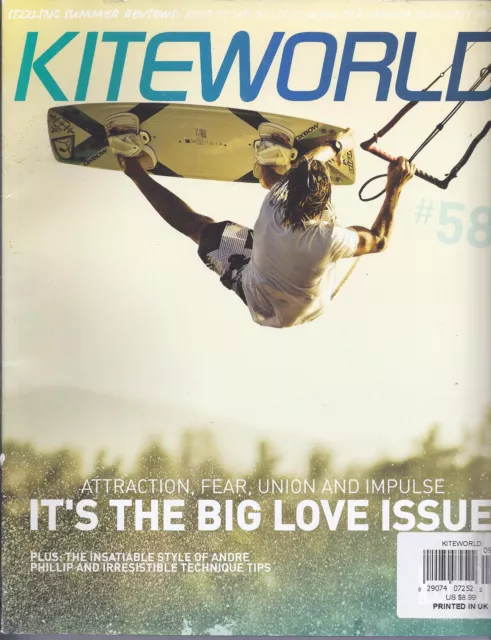 Kite World Magazine Big Love Issue Andre Phillip Dominican Republic Grenadines .