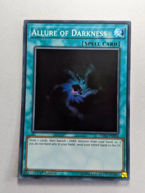 Yugioh - Allure of Darkness - DASA-EN054 - Super Rare - 1st Ed - LP