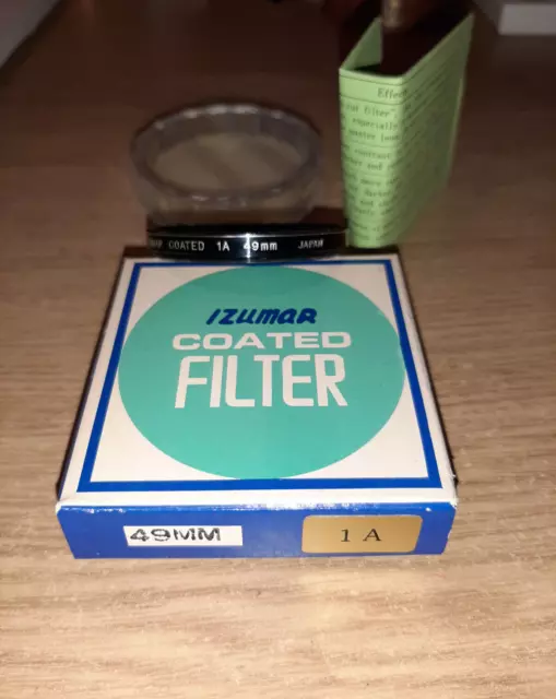 Izumar filtro Skylight ø 49 mm -con custodia in plastica originali - ECCELLENTE!