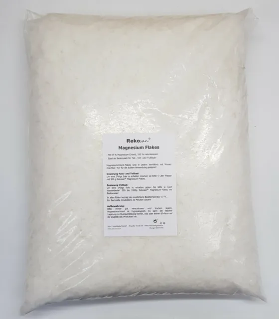 Rekosan Magnesiumchlorid Hexahydrat 10 kg 47% MgCl2 Flakes