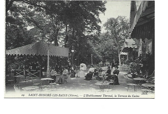 58  Saint Honore Les Bains  Etablissement Thermal  La Terrasse Du Casino