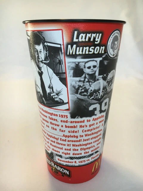 UGA Souvenir Cup Munson Collector Series Cup #1 Georgia Bulldog Football ManCave